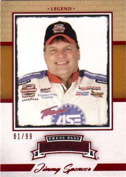 2013 Press Pass Legends - Red #36 Jimmy Spencer Front