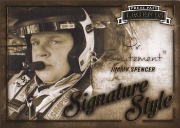 2013 Press Pass Legends - Signature Style #SS 15 Jimmy Spencer Front