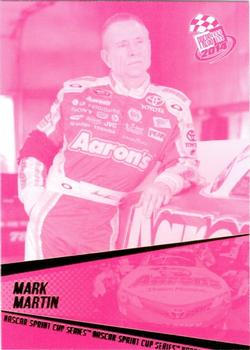 2014 Press Pass - Color Proofs Magenta #24 Mark Martin Front