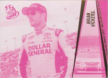 2014 Press Pass - Color Proofs Magenta #57 Brian Vickers Front