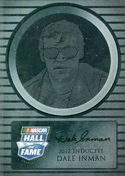 2014 Press Pass Total Memorabilia - Hall of Fame Plaques #HI 13 Dale Inman Front
