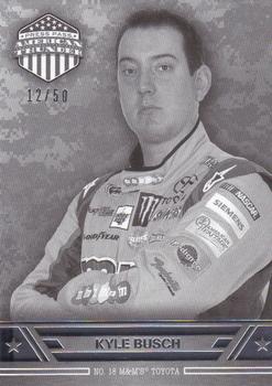 2014 Press Pass American Thunder - Color Proof Black #10 Kyle Busch Front
