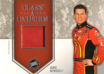 2014 Press Pass American Thunder - Class A Uniforms Silver #CAU-JM Jamie McMurray Front