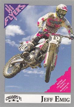 1991 Champs Hi Flyers #34 Jeff Emig Front