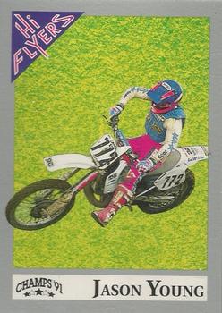 1991 Champs Hi Flyers #68 Jason Young Front