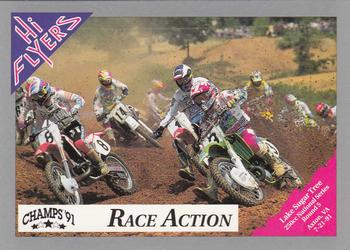 1991 Champs Hi Flyers #40 Race Action Front