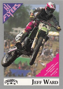 1991 Champs Hi Flyers #148 Jeff Ward Front