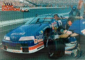 1991 Racing Champions Lenticular Stickers #NNO Bill Elliott's car Front