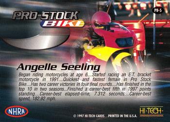 1997 Hi-Tech NHRA - Pro Stock Bike #PB-5 Angelle Seeling Back