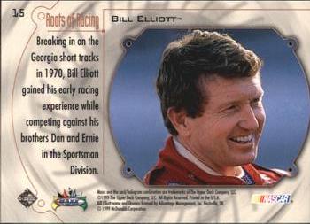 1999 Maxx #15 Bill Elliott's Car Back