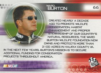 2004 Press Pass Optima #66 Ward Burton Back