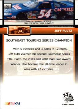 2005 Press Pass #58 Jeff Fultz Back