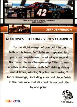 2005 Press Pass #61 Jeff Jefferson Back