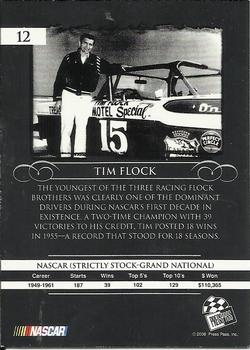 2008 Press Pass Legends #12 Tim Flock Back