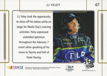 2008 Press Pass Premium #67 J.J. Yeley Back