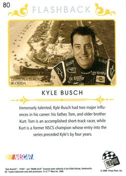 2008 Press Pass Premium #80 Kyle Busch Back