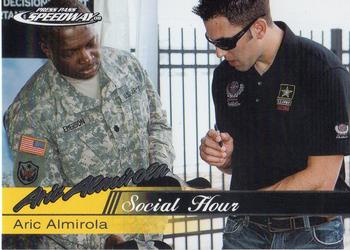 2008 Press Pass Speedway #63 Aric Almirola Front