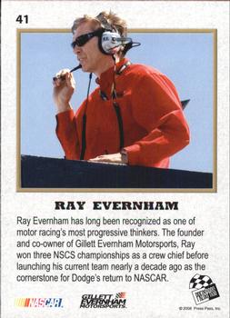 2008 Press Pass VIP #41 Ray Evernham Back