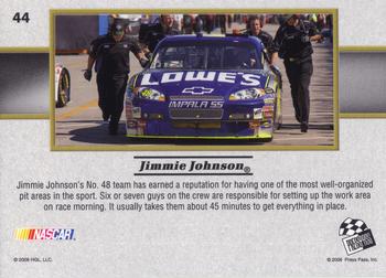 2008 Press Pass VIP #44 Jimmie Johnson's Car Back
