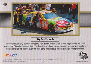 2008 Press Pass VIP #46 Kyle Busch's Car Back