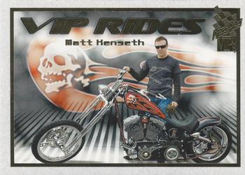 2008 Press Pass VIP #80 Matt Kenseth's Car Front