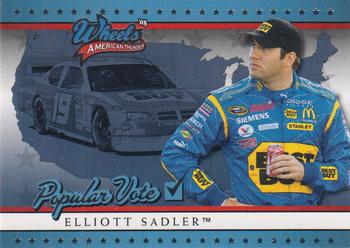 2008 Wheels American Thunder #82 Elliott Sadler Front