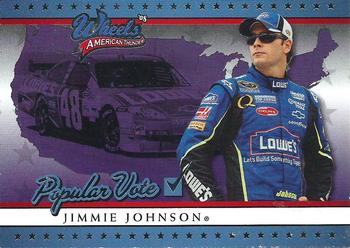 2008 Wheels American Thunder #81 Jimmie Johnson Front