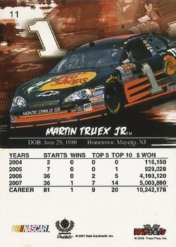 2008 Wheels High Gear #11 Martin Truex Jr. Back