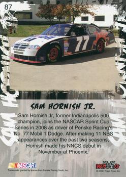 2008 Wheels High Gear #87 Sam Hornish Jr. Back