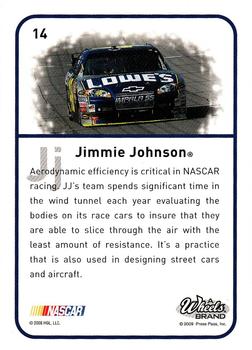 2009 Wheels Element #14 Jimmie Johnson Back