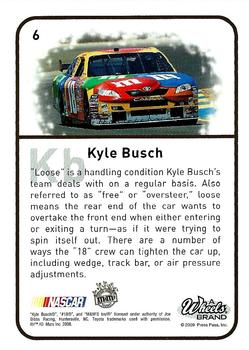 2009 Wheels Element #6 Kyle Busch Back