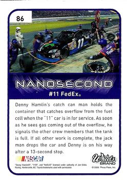 2009 Wheels Element #86 Denny Hamlin's Car Back