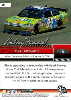 2009 Press Pass #81 Carl Edwards Back