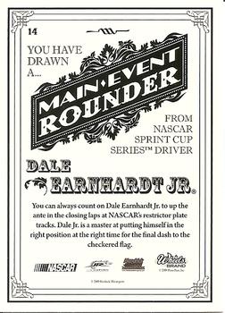 2009 Wheels Main Event #14 Dale Earnhardt Jr. Back