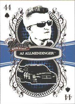 2009 Wheels Main Event #29 A.J. Allmendinger Front