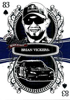 2009 Wheels Main Event #18 Brian Vickers Front