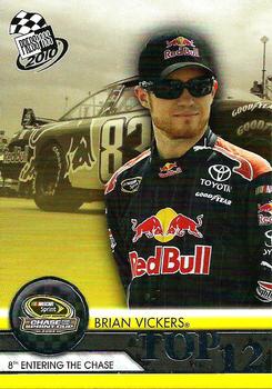 2010 Press Pass #116 Brian Vickers Front