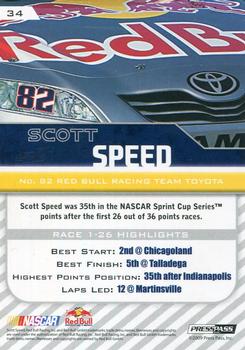2010 Press Pass #34 Scott Speed Back