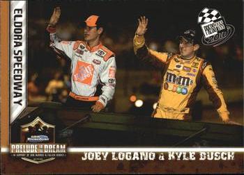 2010 Press Pass #95 Joey Logano / Kyle Busch Front