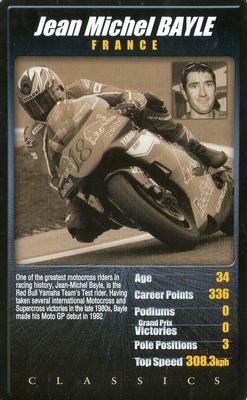 2004 Top Trumps Moto GP The Riders (1st Edition) #NNO Jean-Michel Bayle Front