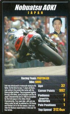 2004 Top Trumps Moto GP The Riders (2nd Edition) #NNO Nobuatsu Aoki Front