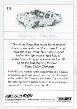 2010 Press Pass Eclipse #16 Kasey Kahne Back