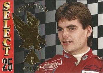1995 Action Packed Select 25 #8 Jeff Gordon Front
