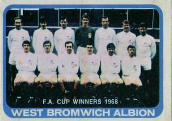 1968-69 A&BC Chewing Gum #1 F.A. Cup Winners 1968 Front