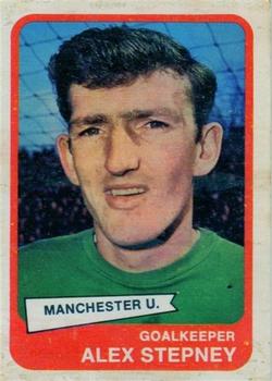 1968-69 A&BC Chewing Gum #40 Alex Stepney Front