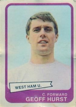 1968-69 A&BC Chewing Gum #100 Geoff Hurst Front