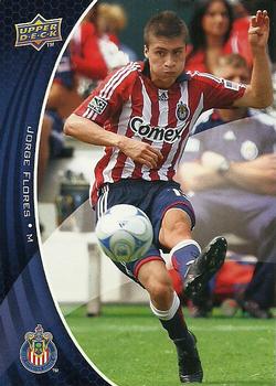 2010 Upper Deck MLS #16 Jorge Flores Front