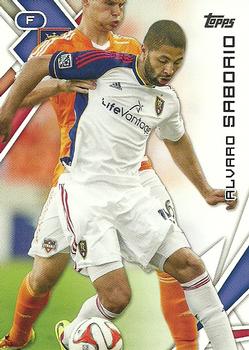 2015 Topps MLS #27 Alvaro Saborio Front
