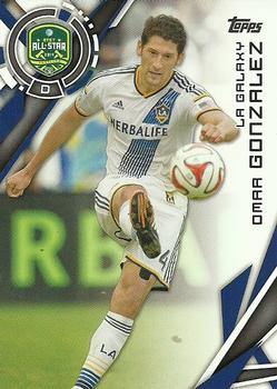 2015 Topps MLS #183 Omar Gonzalez Front