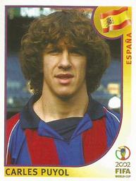 2002 Panini World Cup Stickers #100 Carles Puyol Front